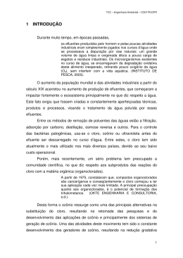 13)Uso de Oz&ocirc;nio no tratamento de Efluentes