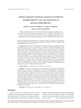 Portugu&ecirc;s - Revista de Odontologia da UNESP