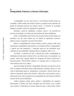 4 Desigualdade, Pobreza e o Acesso &agrave; Educa&ccedil;&atilde;o - Maxwell