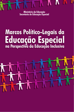 Marcos Politico Legais - Ministério da Educação