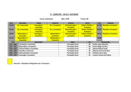 Economia Sala: 1102 Turma: 02