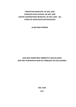 WARKEN Aline Diniz. An&aacute;lises sobre meio ambiente e
