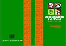 SA&uacute;DE E PREVEN&Ccedil;&Atilde;O NAS ESCOLAS