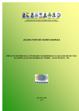 juliana furtado soares madruga - universidade federal da para&iacute;ba