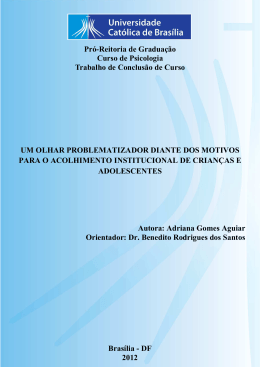 Adriana Gomes Aguiar - Universidade Cat&oacute;lica de Bras&iacute;lia