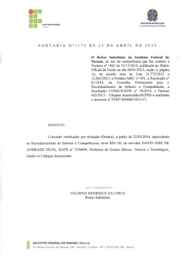 rsc &ndash; david jose de andrade silva