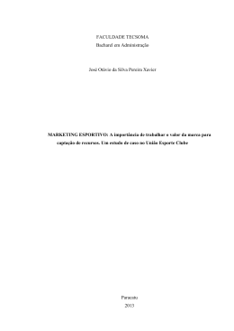 FACULDADE TECSOMA Bacharel em Administra&ccedil;&atilde;o Jos&eacute; Ot&aacute;vio