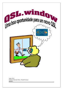 Julho 2012 Fabr&iacute;cio Andrade Silva / Rudolf Grimm BRASIL