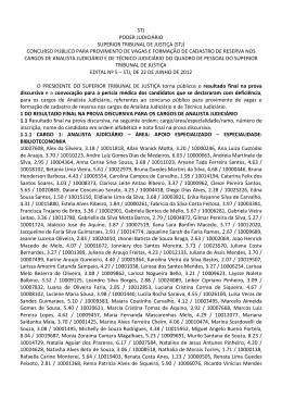 Edital n. 5/2012 - Resultado final na prova discursiva e convoca&ccedil;&atilde;o