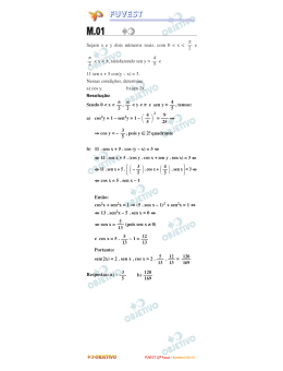 Resolu&ccedil;&atilde;o - Curso Objetivo