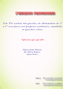 Prezados professores