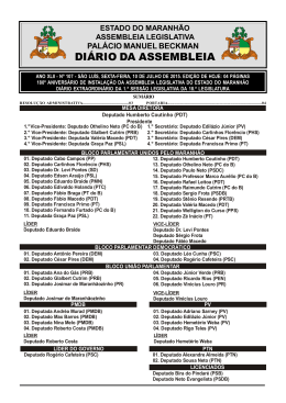 Di&aacute;rio n&ordm; 107 10/07/2015 - Assembleia Legislativa do Estado do