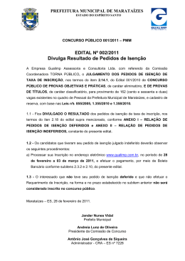 edital 002/2011 - GUALIMP Concursos