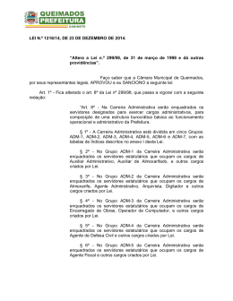 LEI 1216 - Prefeitura de Queimados