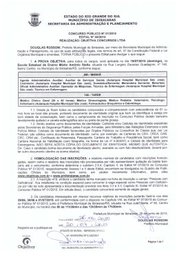 estado do rio grande do sul municipio de ibiraiaras secretaria da