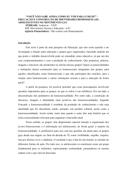 &ldquo;VOC&Ecirc; N&Atilde;O SABE AINDA COMO EU VIM PARA O MGM