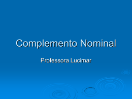 Complemento Nominal