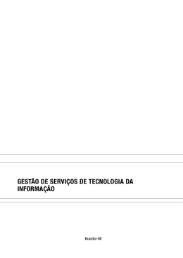 gestão de serviços de tecnologia da informação - N