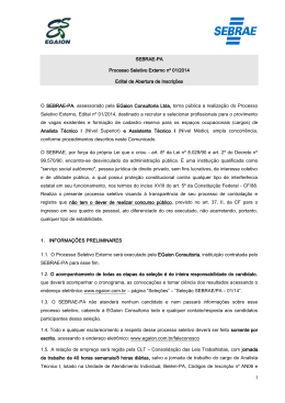 Documento Edital