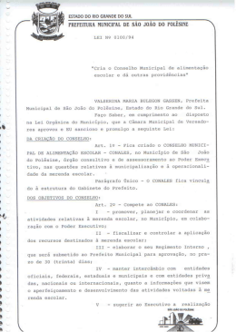 PREFEITURA mumcu`AL DE s&Atilde;o Jo&Atilde;o no PoL&Ecirc;smE \