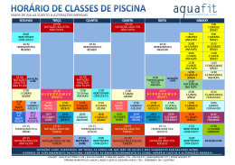 hor&aacute;rio de piscina IPSS 2015
