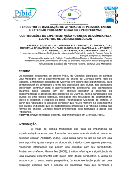 ii encontro de divulga&ccedil;&atilde;o de atividades de pesquisa, ensino