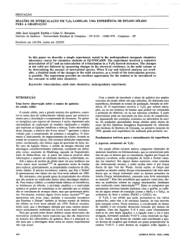 REA&Ccedil;&otilde;Es DE INTERCALA&Ccedil;&Atilde;O EM vzos