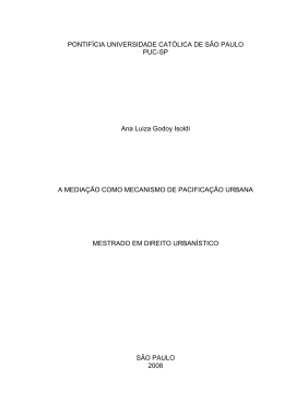 PONTIF&Iacute;CIA UNIVERSIDADE CAT&Oacute;LICA DE S&Atilde;O PAULO PUC