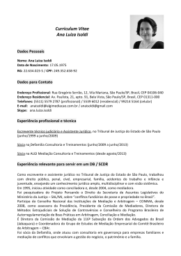 Ana Luiza Isoldi - Dispute Resolution Board Foundation