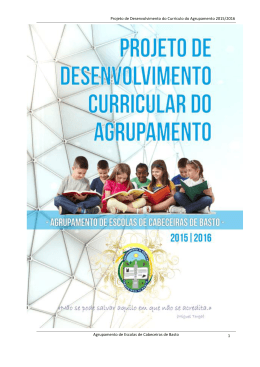 PDCA - Agrupamento de Escolas de Cabeceiras de Basto