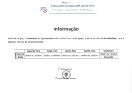 AGRUPAMENTO DE EscoLAs DRÀ LAURA AYRES