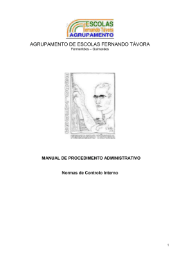 AGRUPAMENTO DE ESCOLAS FERNANDO T&Aacute;VORA