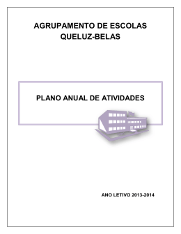 AGRUPAMENTO DE ESCOLAS QUELUZ