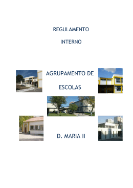 AGRUPAMENTO DE ESCOLAS D. MARIA II