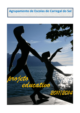 Projeto Educativo - Agrupamento de Escolas de Carregal do Sal
