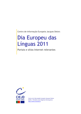 Guia do utilizador - Biblioteca Infoeuropa
