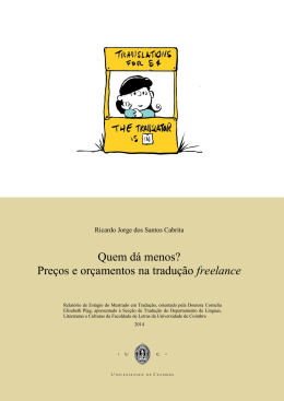Quem d&aacute; menos? Pre&ccedil;os e or&ccedil;amentos na tradu&ccedil;&atilde;o