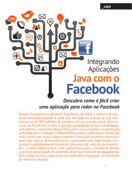 Integrando Aplica&ccedil;&otilde;es Java com o Facebook