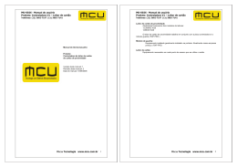 (RXP PRO \226 Manual de opera\347\343o)