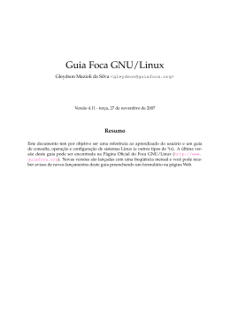 Guia Foca GNU/Linux