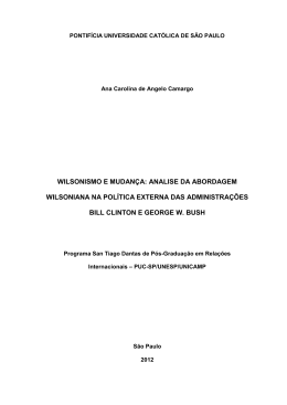 Ana Carolina de Angelo Camargo - Biblioteca Digital da PUC-SP