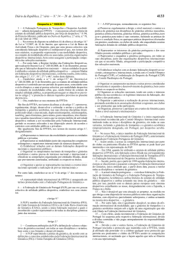 Despacho 1608-2011 de 20-01 - Instituto do Desporto de Portugal