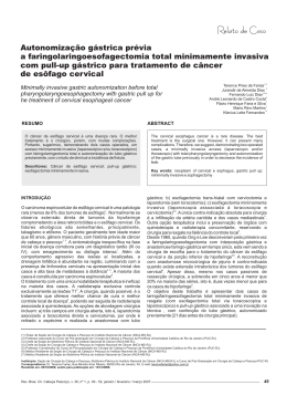 Páginas 49-52 - Sociedade Brasileira de Cirurgia de Cabeça e