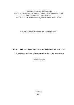 VESTINDO AINDA MAIS A BANDEIRA DOS EUA: O Capit&atilde;o