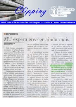 MT espera crescer ainda mais - fecomercio-mt