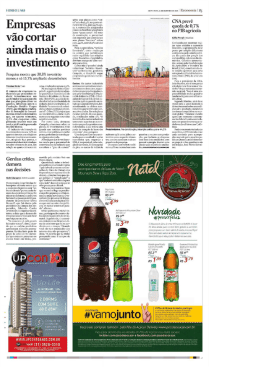 empresas v&atilde;o cortar ainda mais o investimento