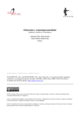 Educa&ccedil;&atilde;o e contemporaneidade pesquisas