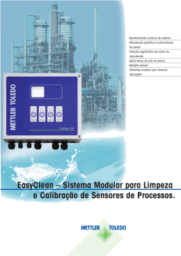 EasyClean &ndash; Sistema Modular para Limpeza e - Mettler