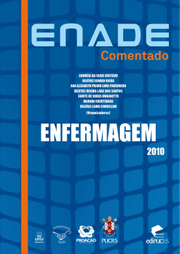 ENADE comentado 2010 : enfermagem