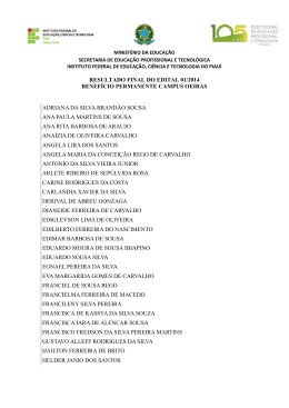 POLAE-Oeiras - Instituto Federal de Educa&ccedil;&atilde;o, Ci&ecirc;ncia e